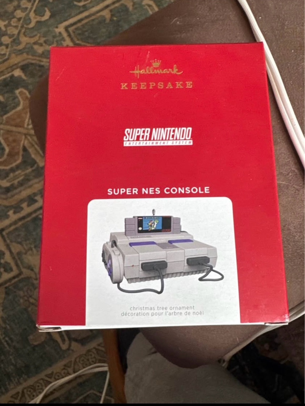 Hallmark Red Super NES Console Keepsake Ornament
